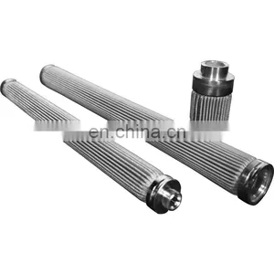 High Rated Sintered Metal Fiber Filter Element Pleated Filter Element thumbnail-3