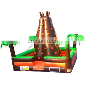 Outdoor Carnival Inflatable Ladder Climb Game Kids Adults Interactive Inflatable Rock Climbing Walls Games thumbnail-1