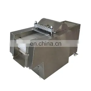Automatic Chicken Cutting Machine / Chicken Cube Cutter / Meat Cubes Cutting Machine for Commerical Use thumbnail-2