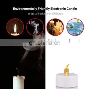 Fashion Tea Lights Led Lantern Candles for Christmas thumbnail-5