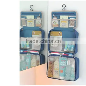 Makeup Organizer Hanging Cosmetic Bag Toiletry Kit for Travel Luggage thumbnail-4