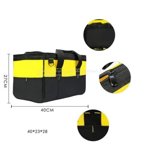 Large Capacity Toolkit Electrician Fabric Workpro Tool Hand Bags Pocket thumbnail-3