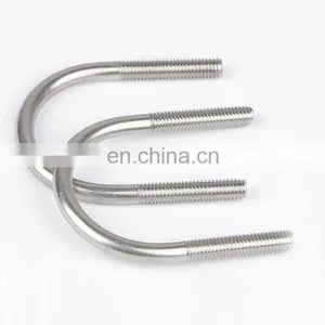 Types of u Bolt Clamp Stainless Steel Double u Bolt m8 thumbnail-3