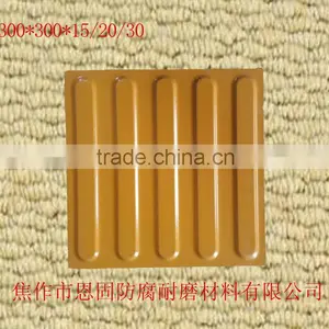 Tactile Paving Tile; Blind Track Ceramic Tile; Commercial Project Ceramic Yellow Tactile Tile thumbnail-1