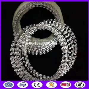 High Tensile Strength BTO 22 Double Lined Razor Blade Wire Fencing Made in China thumbnail-4