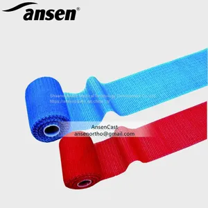 Orthopedic Surgical Instruments Synthetic Fiber Glass Casting Tape Polymer Fibreglass Cast Rolls Medical thumbnail-1