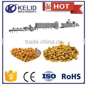 Full Automatic Pet Food Making Machine Overseas Engineers Service Dog Food Production Line thumbnail-1