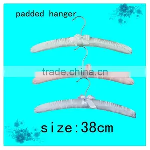 AT121 Decorated Satin Hanger for Clothes Padded Hanger thumbnail-1
