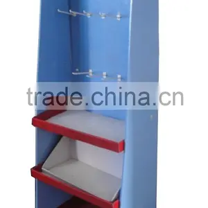 Paper Material Cardboard Display Stand Hook Display Stand Shelf on Sell thumbnail-3