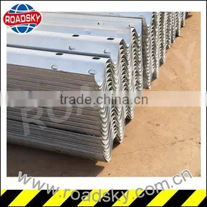 Stainless Steel Corrugated Road Galvanised Guardrail thumbnail-1
