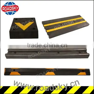 Highly Visible 165cm Rubber Car Stopper For Sale thumbnail-1