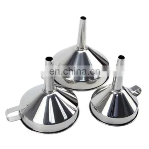 Best Quality Stainless Steel Funnel Set Oil Beer Canning Funnel Set thumbnail-1