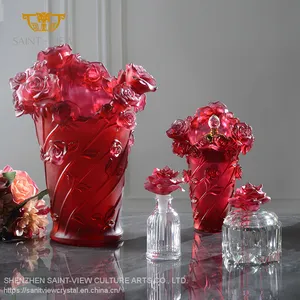 Brand Crystal Fancy Incense Burner Set Middle East Hari Raya Bakhoor Burner Tray Portable thumbnail-2