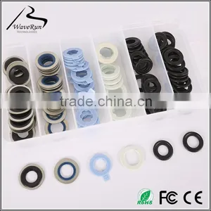 Fiber Oil Drain Plug Gaskets Assortment Box Kit thumbnail-2