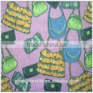 Bags Pattern Linen Cotton Printed Fabric China Wholesale thumbnail-1