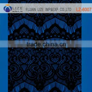 Black Eyelash Lace Lz-6007 thumbnail-1