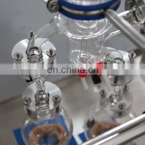 Turnkey Glass Short Path Wiped Film Evaporator Molecular Distillation Equipment thumbnail-4