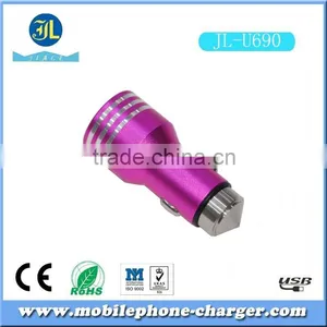 Hot Sales in EU North America Dual Usb Car Charger With LED Lighter Use New & Fashion Design thumbnail-4