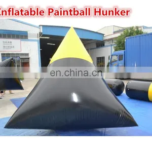 Commerical Inflatable Paintball Hunkers Air Paintball Obstacle Battle Field thumbnail-5