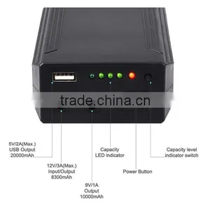 Factory Direct Supply 12v Lithium Cctv Battery Pack With 2000cycles 12 Volt Lithium Battery for Cctv/led Strip and Solar Power thumbnail-4