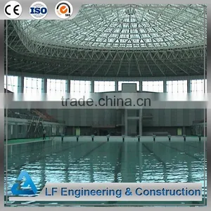 Inexpensive Long Span Steel Structure Swimming Pool Roof thumbnail-1