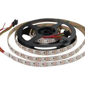 DC 12V 60 Leds/M LC8808B 5050 RGB 60 Pixel MultiColor Indoor Decor Ambient Digital Rgb Led Strip Various Effect Ws2815 Led Strip thumbnail-1