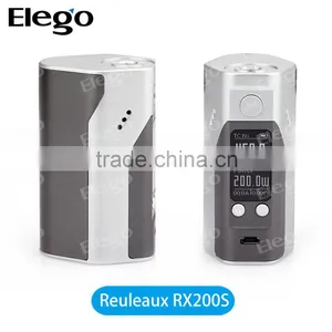 Elego Original Wismec RX200S TC Mod , Wismec Realeaux RX200S , Wismec RX 200S Box Mod Support Tripple thumbnail-3