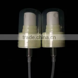 24MM Plastic Mist Sprayer for PET Bottle With Clear Cover thumbnail-4