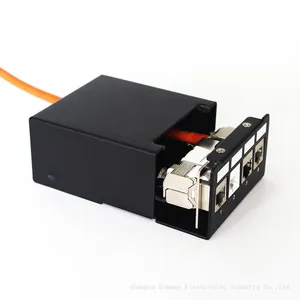 Enmane 1U 4 Port STP Network Surface Blank Patch Panel Box thumbnail-2