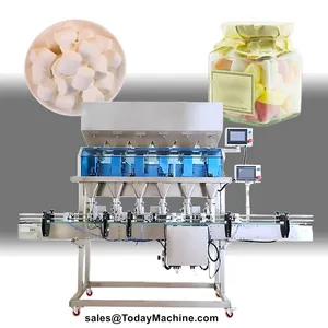 Automatic Weighing Oat Oatmeal Coffee Beans Bottle Filling Packing Machine thumbnail-3
