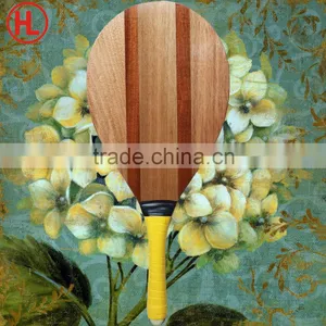 Frescobol Game Brand New Panel Solid Wood Beach Tennis Racket/beach Bat/beach Paddle Quality Choice thumbnail-1
