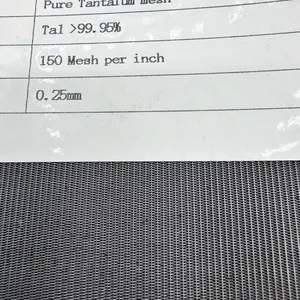 Fine-Weave Tantalum Wire Mesh for High-Precision Filtration Applications thumbnail-3