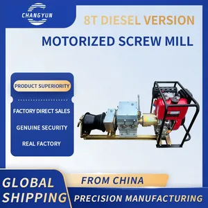 CHANGYUN 8T Diesel Winch (Shaft Drive) - Heavy-Duty Motorized Grinder thumbnail-1