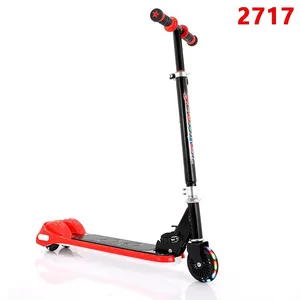 Children's Scooters Children's 3-wheel Music Glowing Folding Toys, Outdoor Sliding Sports, Boys and Girls Kids Kick thumbnail-1