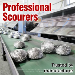 Bulk Stainless Steel Scourer Heavy Duty Steel Scrub Ball thumbnail-4