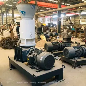 Wood Pellet Mills Rice Husk Pellet Machine Pellet Granulator Machine for Biochar Production Line thumbnail-5
