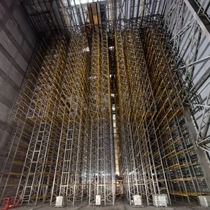Automatisiertes ASRS-Regalsystem mit PLC-Steuerung für Hochdichtespeicher thumbnail-2