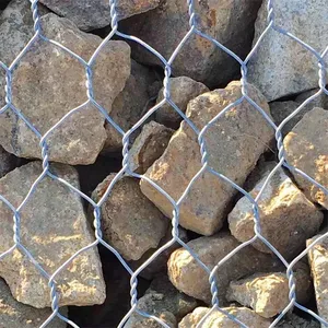 Hexagonal Wire Mesh Gabion for Retaining Walls 80*100mm Hole Size thumbnail-1