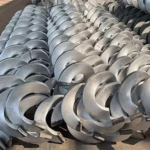 Stainless Steel, Carbon Steel, Screw Conveyor Blades, Auger Blades – Various Materials Available for Customization. thumbnail-4