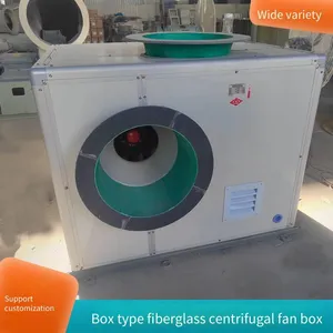 F4-72 Box-type Low-noise Induced Draft Fan, Frp Centrifugal Fan, Made of Frp Material, Anti-corrosion thumbnail-1