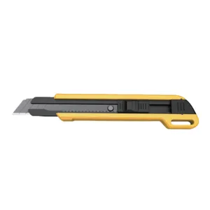 High‑Sharp Black‑Blade Retractable Cutter With Anti‑Slip Concave‑Convex Handle thumbnail-1