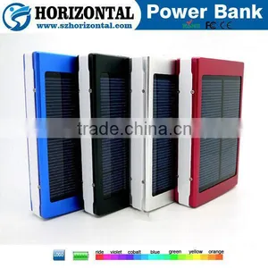 Free Custom Logo Power Bank,High Capacity Solar Power Bank 10000mAh Mobile Charger thumbnail-5