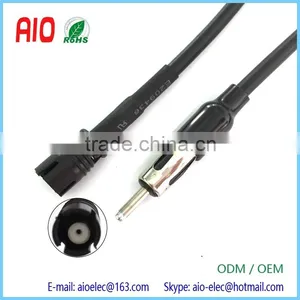 Jaso Male Plug to Raku Female Jack Aerial Antenna Mast Adapter Lead Cable for Smart Car Fortwo Roadster thumbnail-1