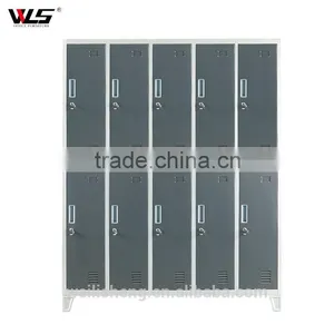 Gym Clothing Bathroom Used Storage Cabinets 10 Door Steel Locker/gym Locker thumbnail-1