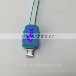 Red Monkey Look of Charger Cable for Mirco Pin Flat USB Cbarger thumbnail-3