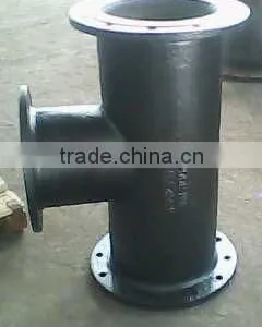 Flange Tee Bend Pipe Fitting With High Quality thumbnail-1