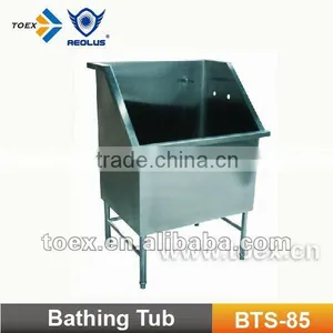 304 Stainless Steel Dog Bathtubs BTS-85 thumbnail-1