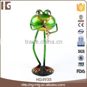 Music Lovely Frog Metal for Decoration thumbnail-2