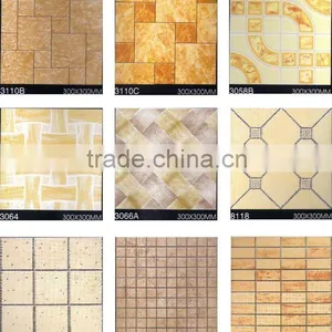 Crystal Double Loading Floor Tile, Vitrified Tile Design, 300*300 Bathroom Mosaic Floor Tile thumbnail-1