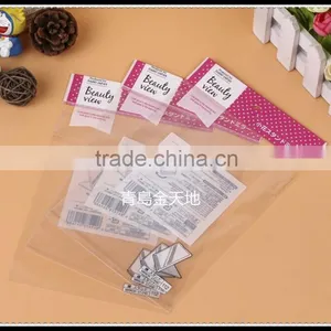 Custom Printing Opp Bag With Cardboad thumbnail-3